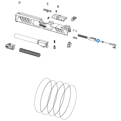 Striker Return Spring P99 PPQ PPS PDP