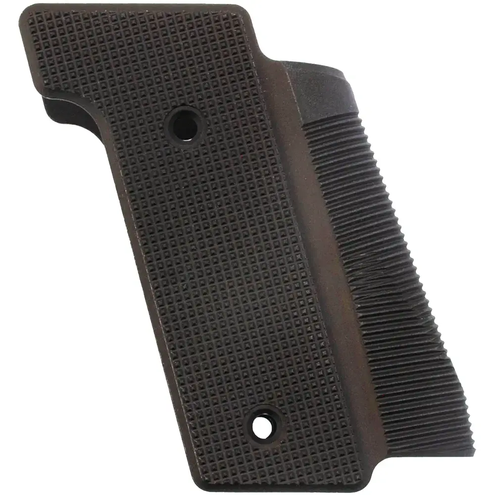 Q-Series Steel Frame Aluminum Grip Panel - Dark Brown